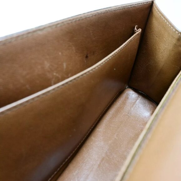 LOUIS VUITTON Pochette Dam GM Clutch Hand Bag Monogram Leather BN - Picture 14 of 15